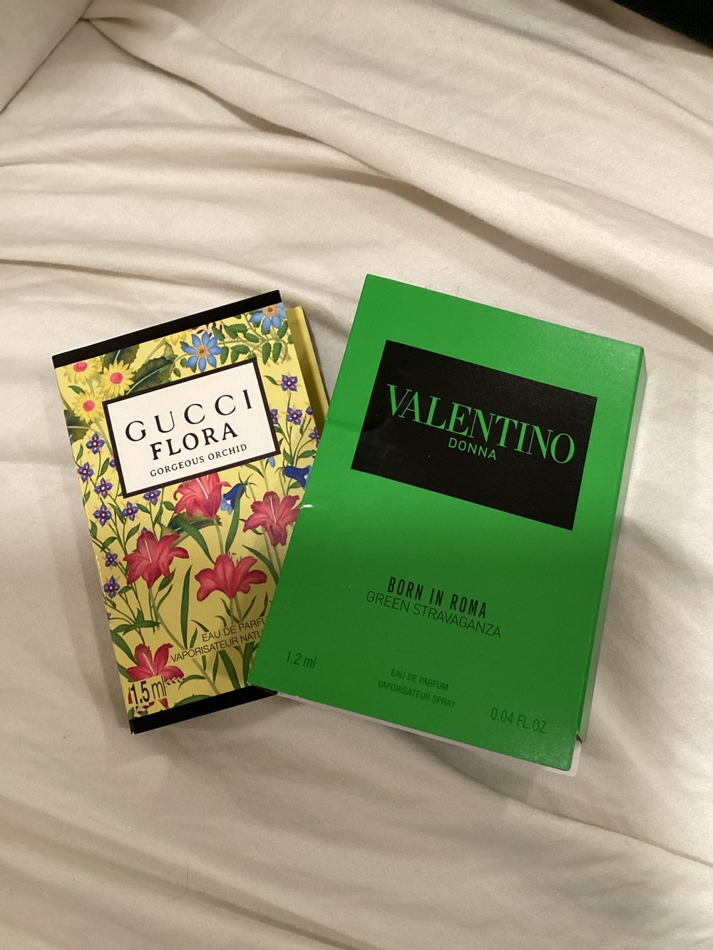 Valentino Born In Roma Green Stravaganza 
/ Gucci flora Mini Gift Box.